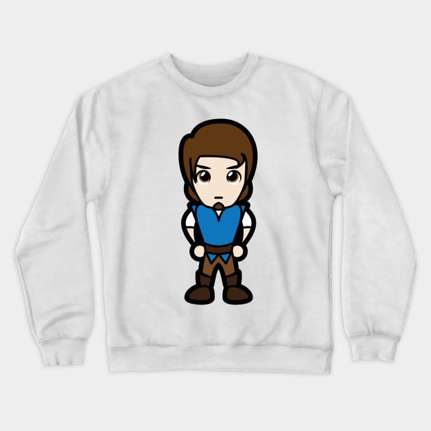 Flynn Rider Tooniefied Crewneck Sweatshirt by Tooniefied